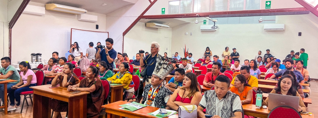 CIMA presentó su estrategia de sostenibilidad financiera para el Parque Nacional Cordillera Azul y de desarrollo sostenible de los pueblos indígenas y comunidades locales de su Zona de  Amortiguamiento, durante la Semana de Economía Ancestral de ORAU