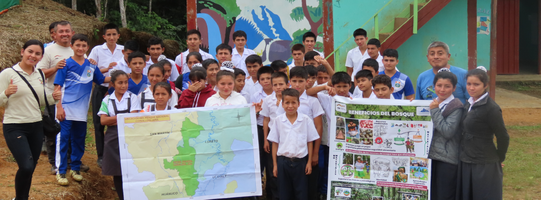 San Martín: ¡Fortaleciendo la Educación Ambiental y la Gobernanza de Bosques junto a las Comunidades de Porvenir Cordillera Azul, Progreso, Santa Rosa y Lejía!