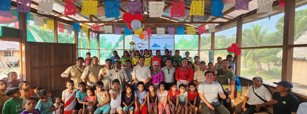 Loreto: En el marco de la gestión biocultural y la conservación inclusiva del Parque Nacional Cordillera Azul se inaugura taller artesanal en la Comunidad Nativa Shipibo-Konibo Manco Cápac
